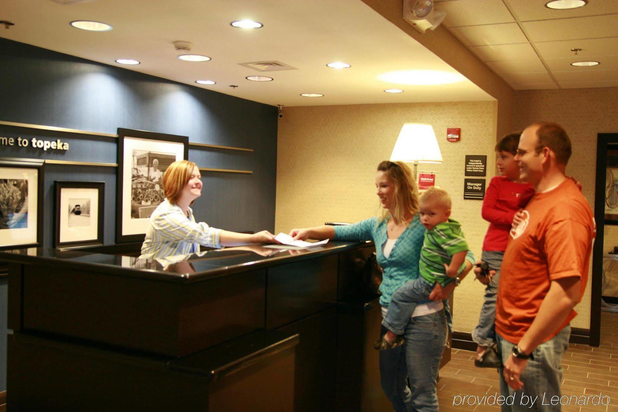Hampton Inn Topeka Interior foto
